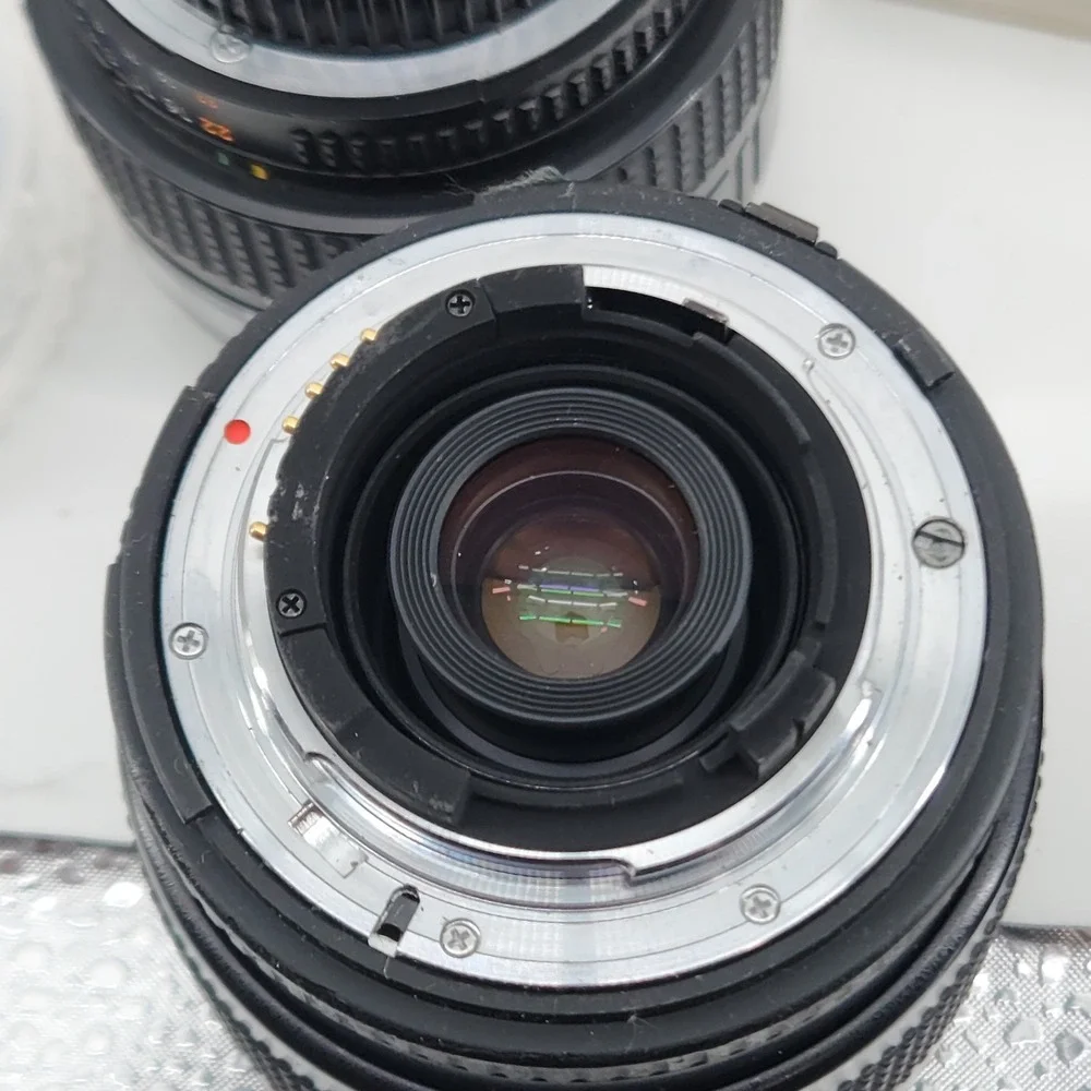 Nikon N6006 AF 35mm SLR Camera Nikkor 35-70 Quantaray 70-210 Broken Latch Parts